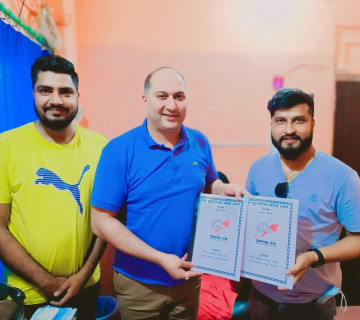 एसपिए सुदूरपश्चिम स्पोर्टस अवार्ड : स्पेशल अवार्डलाई गरिमा पोलिक्लिनिक र राजधानी डेन्टल होमको साथ